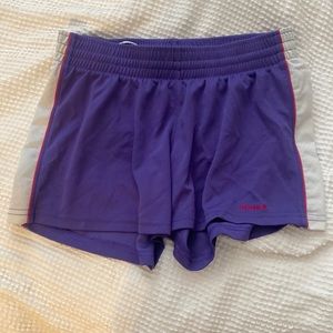 Purple Reebok Shorts